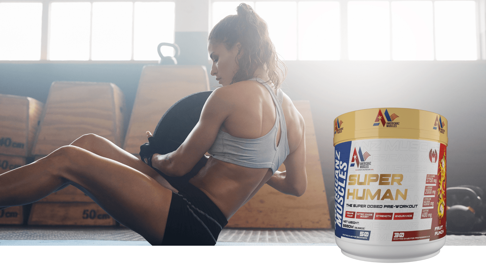How to Use Americanz Muscles Super Human Pre-Workout