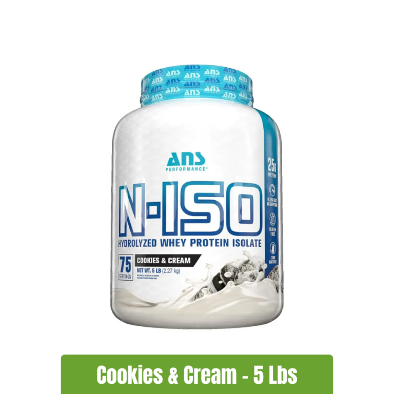 ANS Performance N-ISO Hydrolysed Whey 5 Lbs - Cookies & Cream