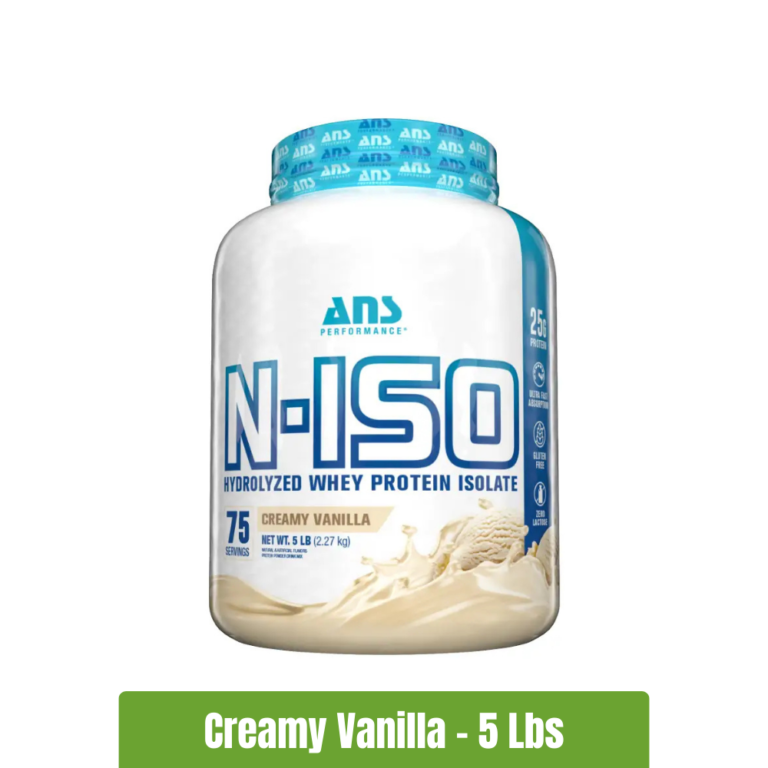 ANS Performance N-ISO Hydrolysed Whey 5 Lbs - Creamy Vanilla