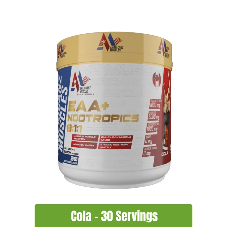 Americanz Muscles EAA + Nootropics 811 _ 30 Servings - Cola Flavour