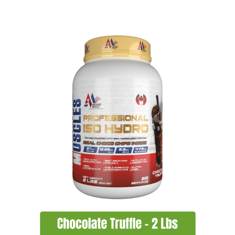 Americanz Muscles Professional ISO Hydro Protein _ 2 Lbs - Chocolate Truffle