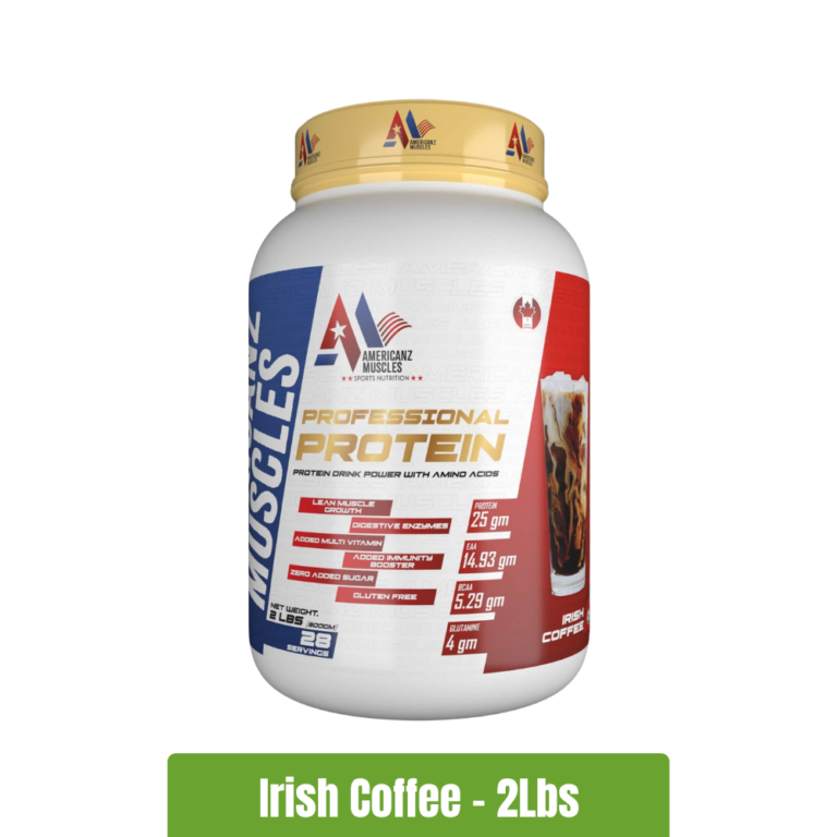 Americanz Muscles Professional Protein - Irish Coffee - 2Lbs