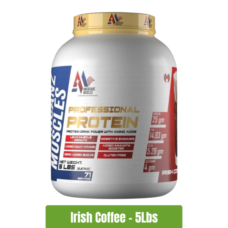 Americanz Muscles Professional Protein - Irish Coffee - 5Lbs