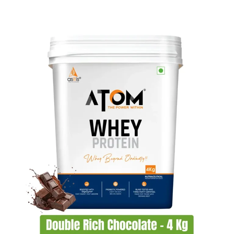 Asitis Nutrition ATOM Whey Protein - Double Rich Chocolate - 4Kg