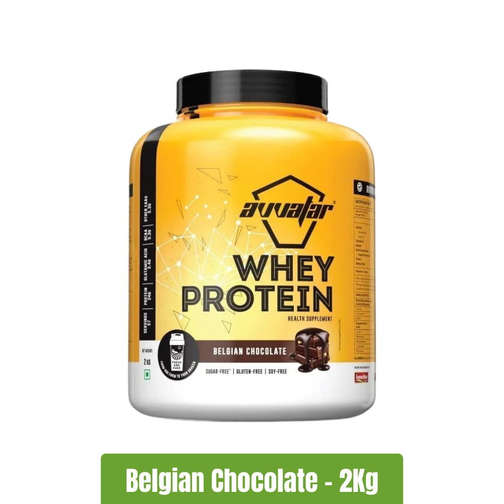 Avvatar Whey Protein - Belgian Chocolate - 2Kg