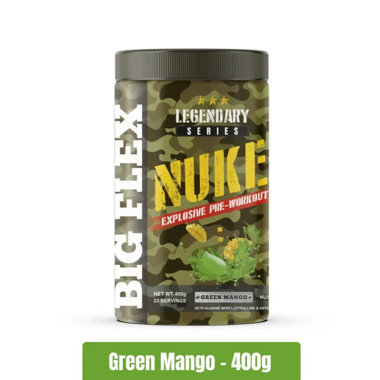 Bigflex Nuke Pre-Workout _ 400g - Green Mango