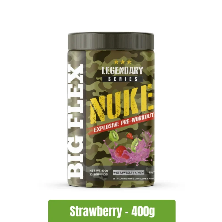 Bigflex Nuke Pre-Workout | Pack of 2 (400g x2) - Green Mango