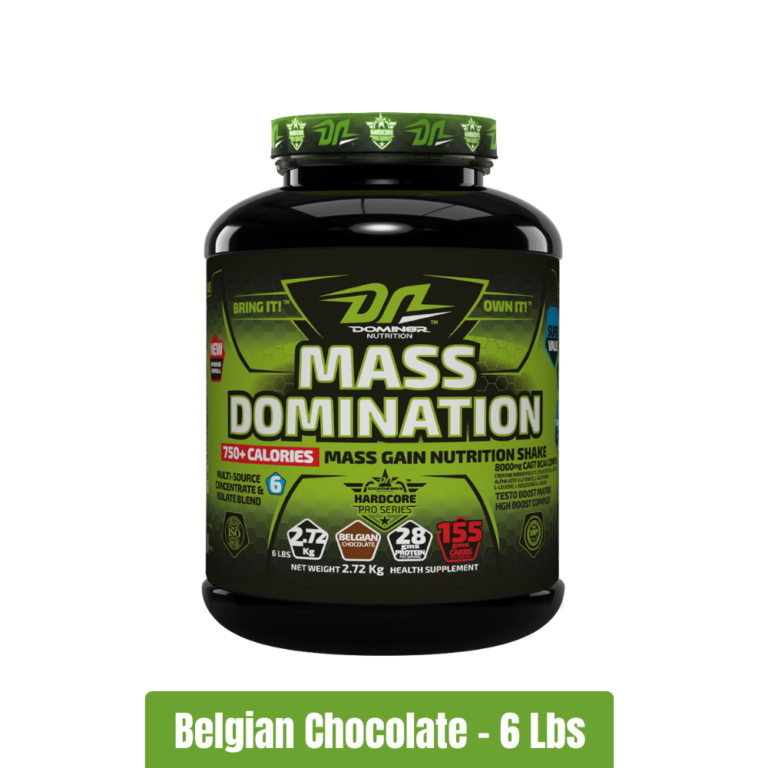 DN Domin8r Mass Domination 6 Lbs - Belgian Chocolate