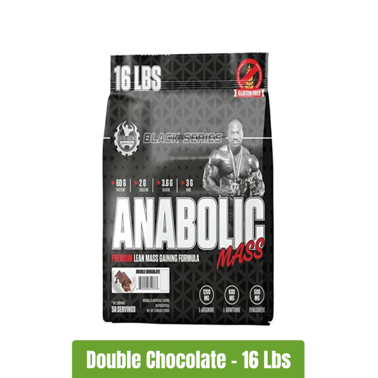 Dexter Jackson Black Series Anabolic Mass _ 16 Lbs - Double Chocolate