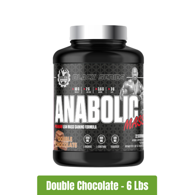 Dexter Jackson Black Series Anabolic Mass _ 6 Lbs - Double Chocolate
