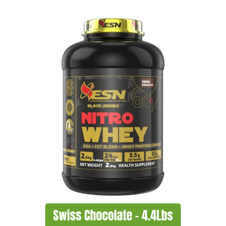 ESN Black Series Nitro Whey - Swiss Chocolate - 4.4 Lbs