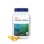 GNC Fish Body Oil 1000 mg 90 Softgel Capsules - New