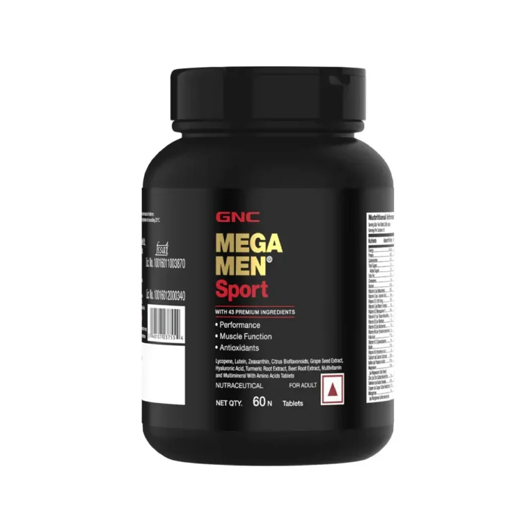 GNC Mega Men Sport Multivitamin 60 Tablets