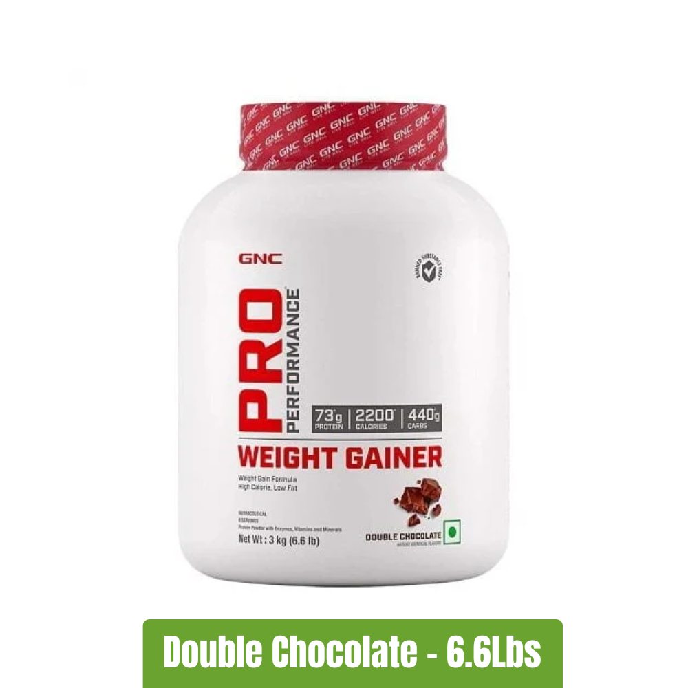 GNC Pro Performance Weight Gainer _ 6.6 Lbs - Double Chocolate