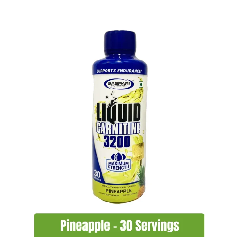 Gaspari Nutrition Liquid Carnitine 3200mg _ 30 Servings - Pineapple