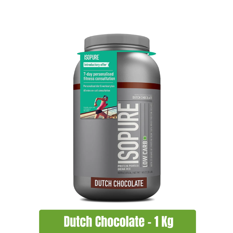 Isopure Protein Powder - 1 Kg (2.20 Lb) - Dutch Chocolate