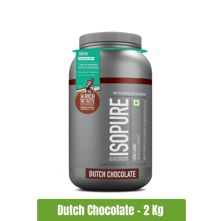 Isopure Protein Powder - 2 Kg (4.41 Lb) - Dutch Chocolate