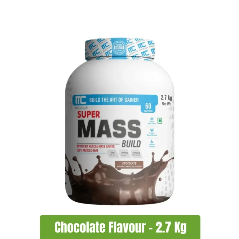 Muscle Club Super Mass Build Gainer - 2.7 Kg, Chocolate