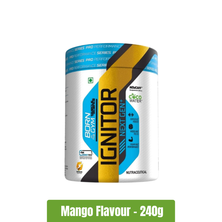 Muscle Science Ignitor NexGen Pre-Workout _ 30 Servings - Mango