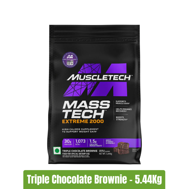 MuscleTech Mass Tech Extreme 2000 5.44 Kg - Triple Chocolate Brownie