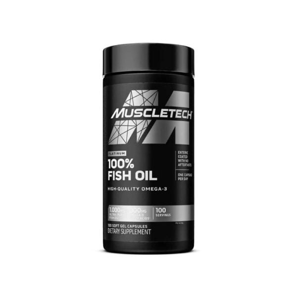 MuscleTech Platinum 100% Fish Oil, 100 Servings