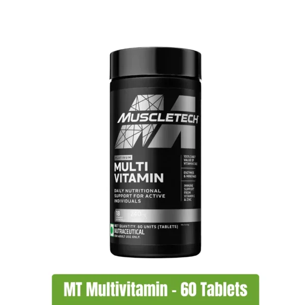 Muscletech Essential Series Platinum MultiVitamin - 60 Tablets