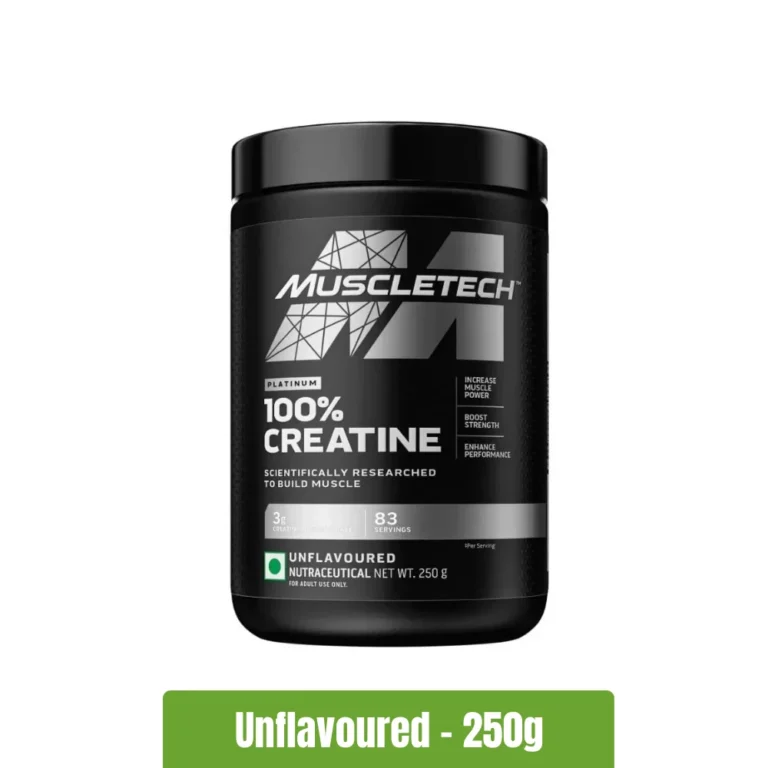 Muscletech Platinum 100% Creatine - 250g, Unflavored