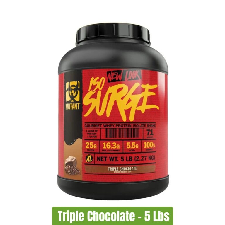 Mutant Iso Surge Whey Protein Isolate 5 Lbs - Triple Chocolate