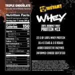 Mutant Whey Protein 5 Lbs - Supplement Facts