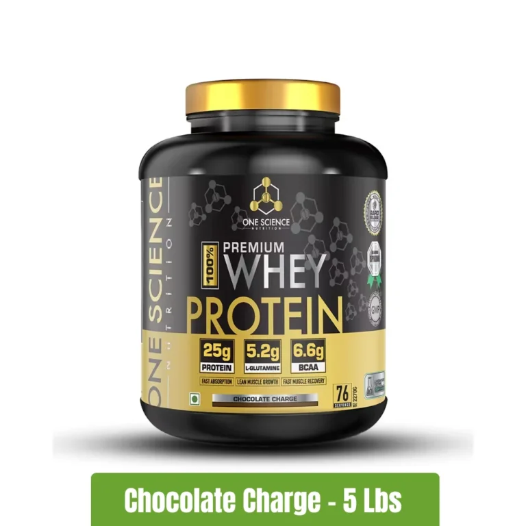 One Science 100% Premium Whey Protein 5 Lbs - Chocolate Charge