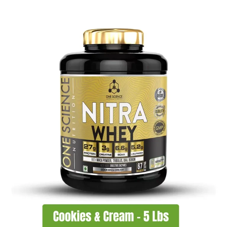 One Science Nitra Whey Protein 5 lbs - Cookies & Cream