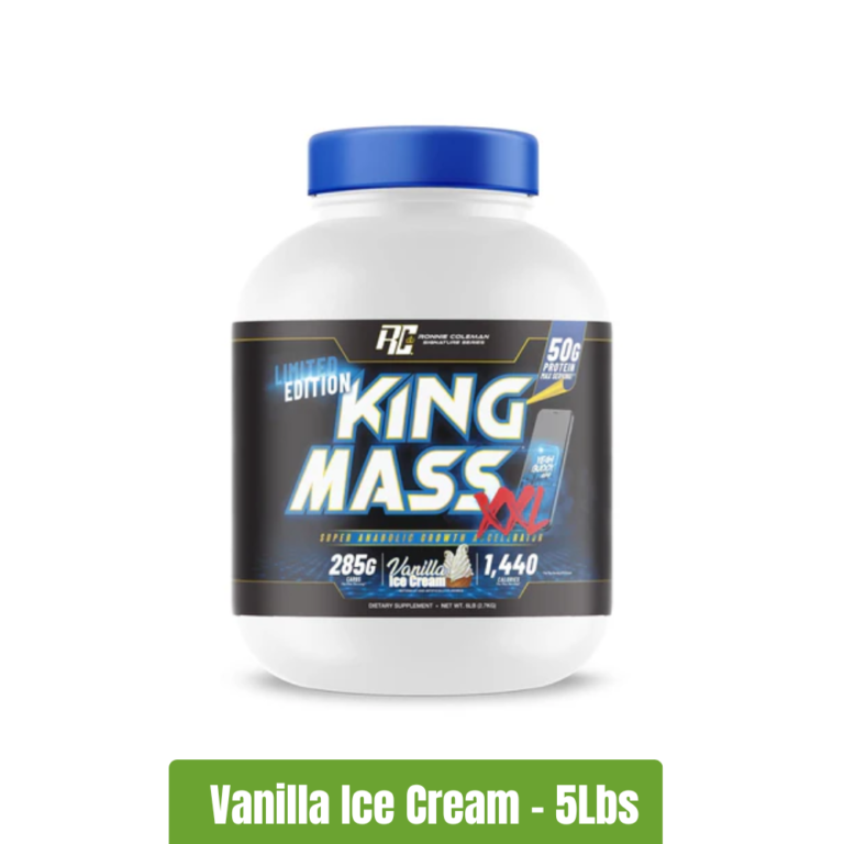 Ronnie Coleman King Mass _ 6 Lbs - Vanilla Ice Cream