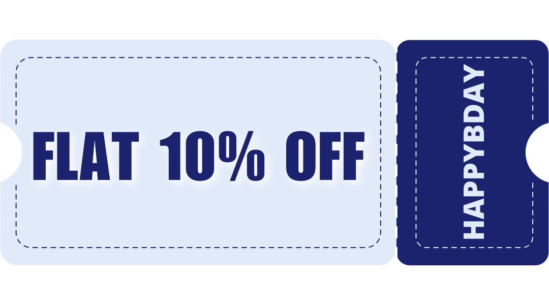 Flat 10% Off