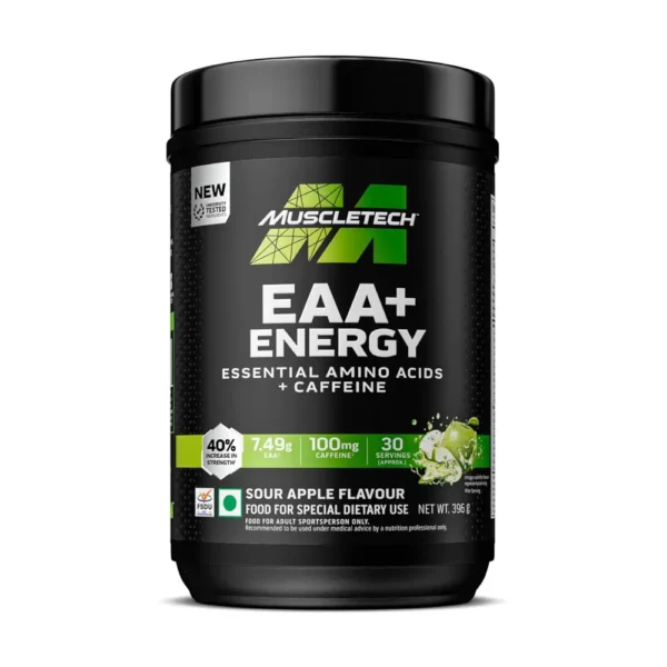 MuscleTech EAA+Energy - Sour Apple - 30 Servings