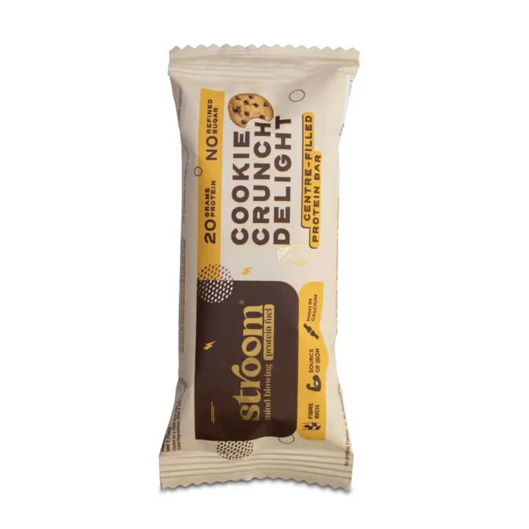 Stroom Protein Bar Cookie Crunch Delight, 63g - 1 Bar