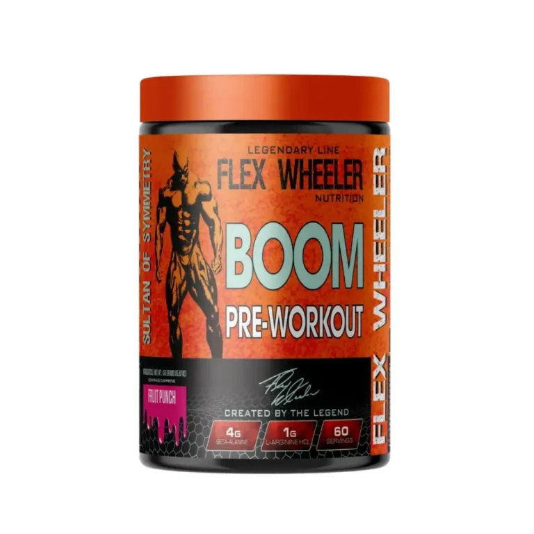 Flex Wheeler Nutrition Boom Pre Workout - 60 Servings