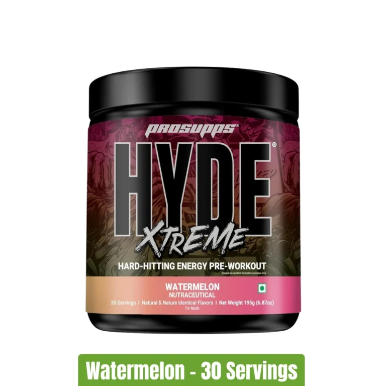 ProSupps Hyde Xtreme Hard-Hitting Energy Pre-Workout _ 30 Servings - Watermelon