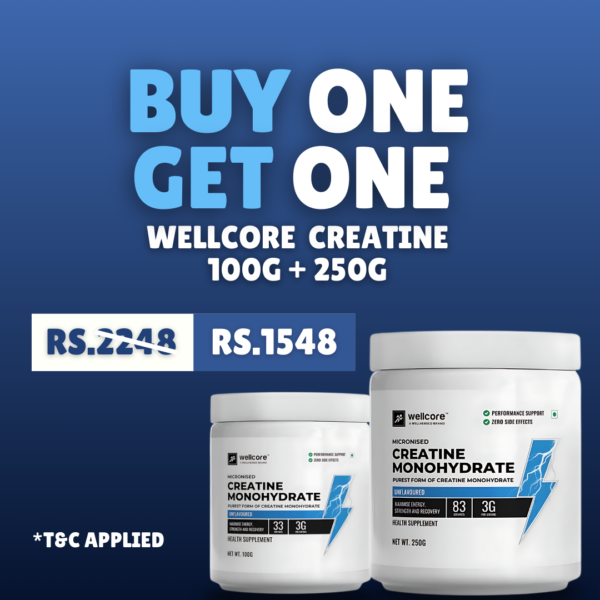 Wellcore Creatine 250g+100g Duo