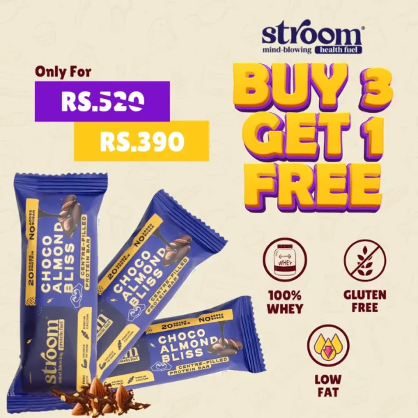 Stroom Protein Bar - Buy 3 Get 1 Free - 03-02-2025