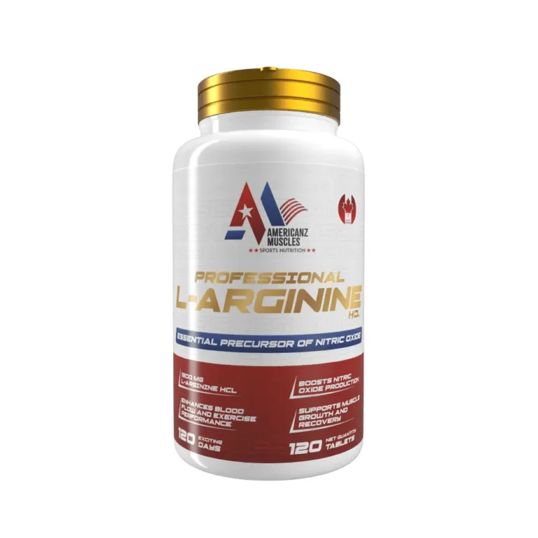 Americanz Muscles Professional L-Arginine- 120 Tablets