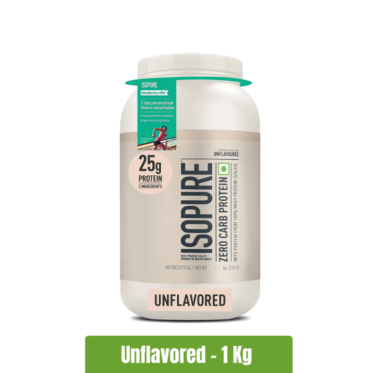 Isopure Zero Carb Protein - 1 Kg (2.20 Lb) - Unflavored