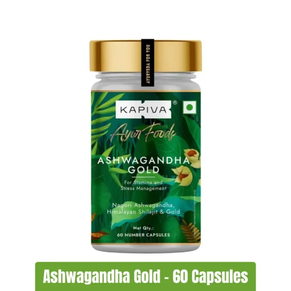 Kapiva Ashwagandha Gold 60 Capsules