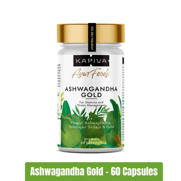 Kapiva Ashwagandha Gold 60 Capsules