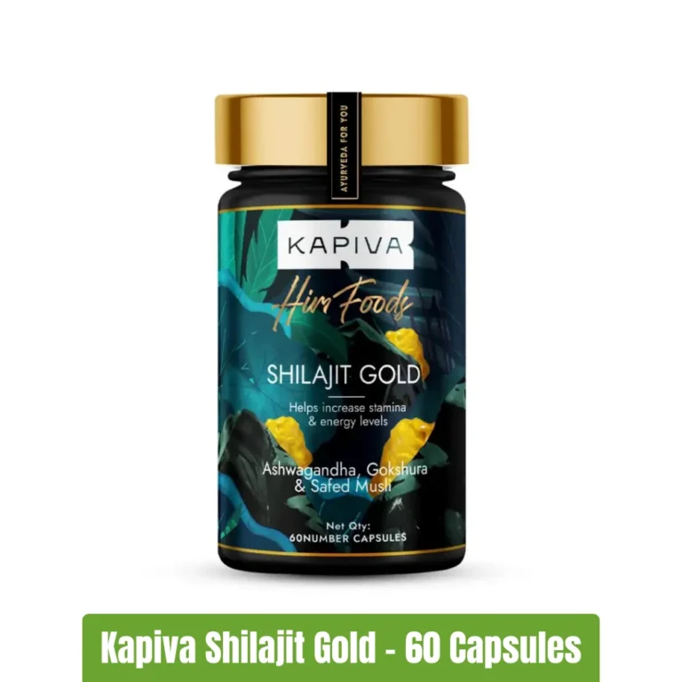 Kapiva Shilajit Gold Capsules - 60 Capsules