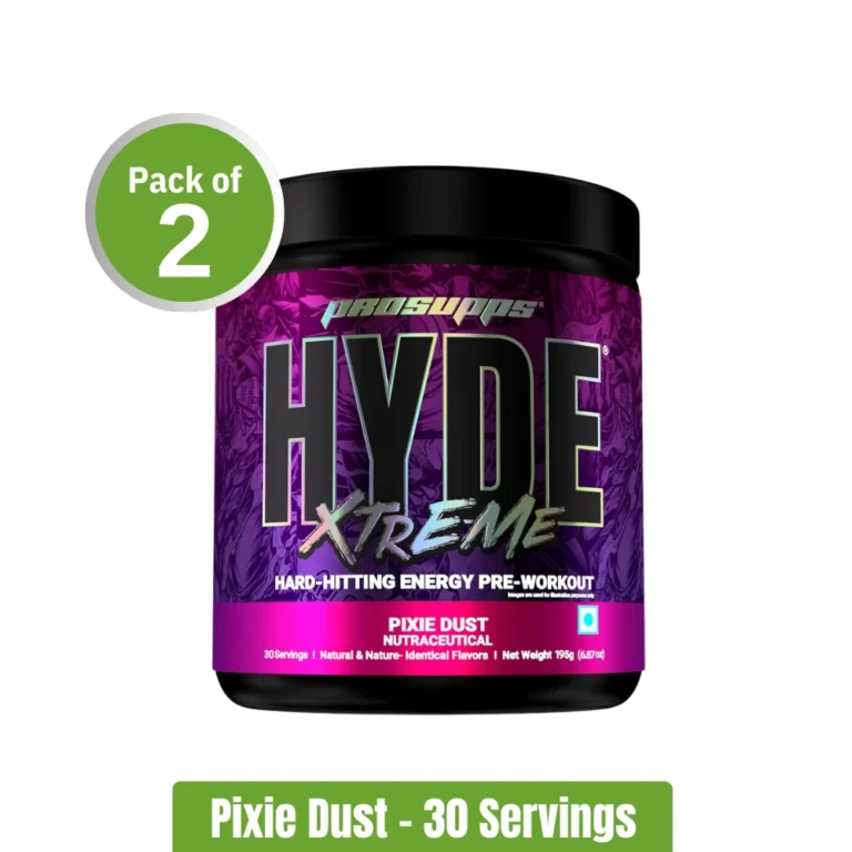 ProSupps Hyde Xtreme Hard-Hitting Energy Pre-Workout _ Pack of 2 (3030 Servings) - Pixie Dust