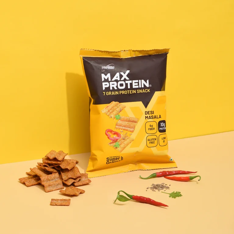 RiteBite Max Protein Chips - Desi Masala-60g