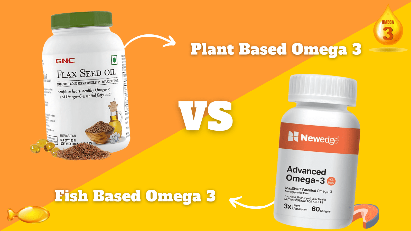 Plant-Based vs. Fish-Based Omega-3