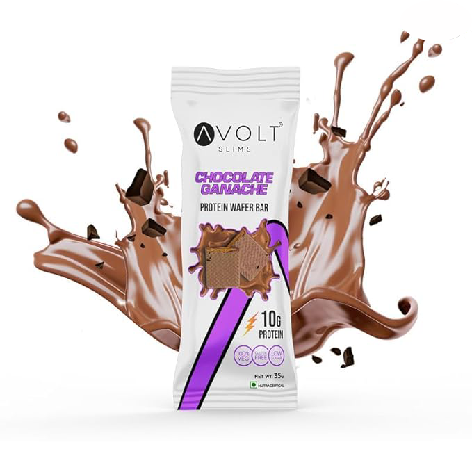 Avolt Slims Protein Wafer Bar - Chocolate Ganache