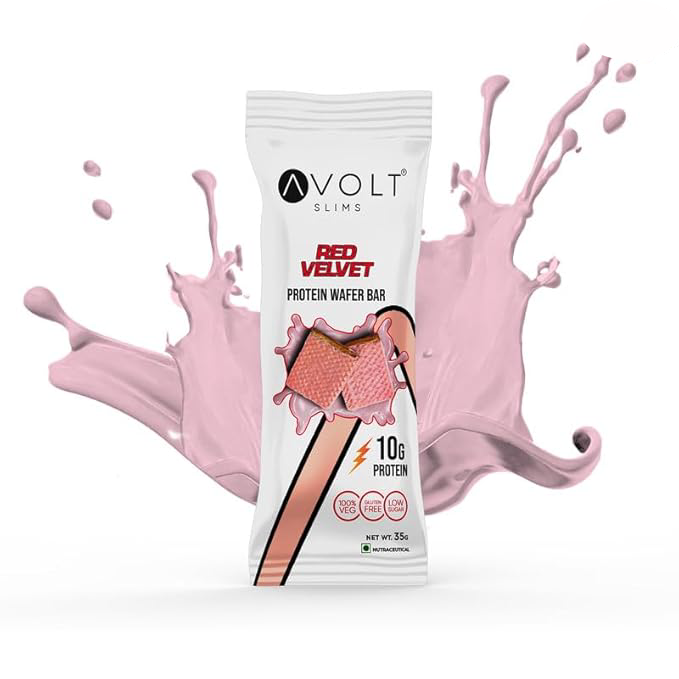 Avolt Slims Protein Wafer Bar - Red Velvet