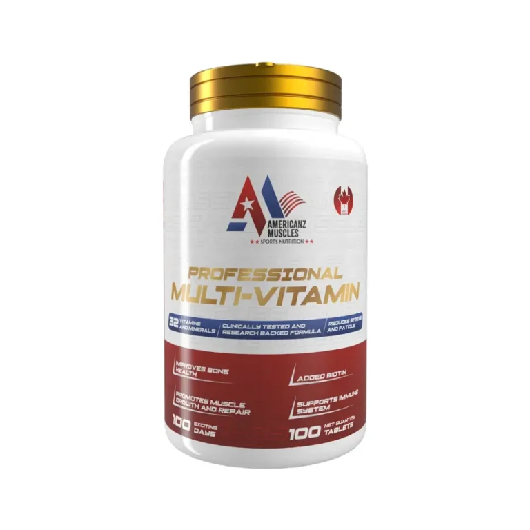 Americanz Muscles Professional Multi-Vitamin - 100 Tablets - Updated